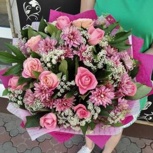 Розовый зефир