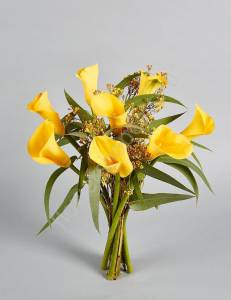 Букет из калл "Золото"