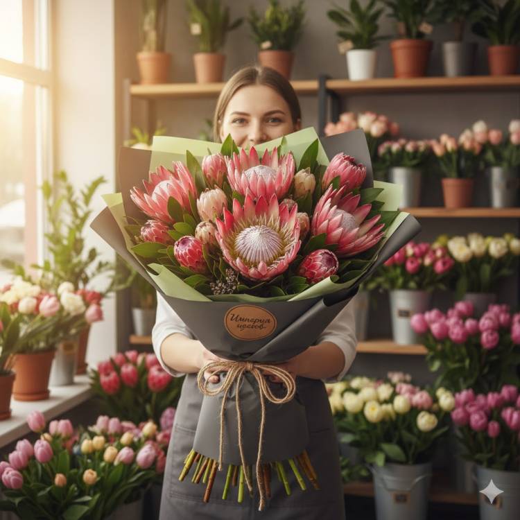 Протея "Королевская Экзотика" Протея "Королевская Экзотика"